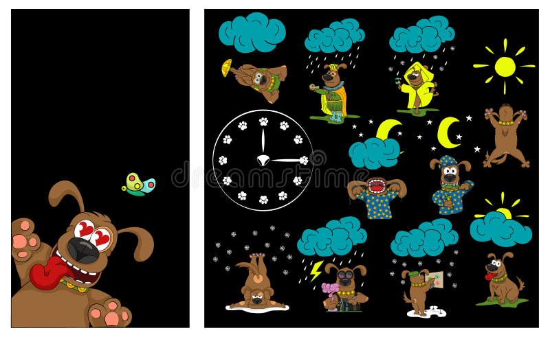 Dog on a black background. Theme for smartphone. Background for the main screen. Dog on a black background. Theme for smartphone. Background for the main screen royalty free illustration Dog on a black background. Theme for smartphone. Background for the main screen. Dog on a black background. Theme for smartphone. Background for the main screen royalty free illustration