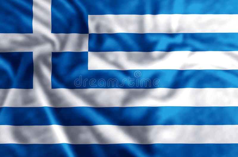 Greece flag illustration vector illustration