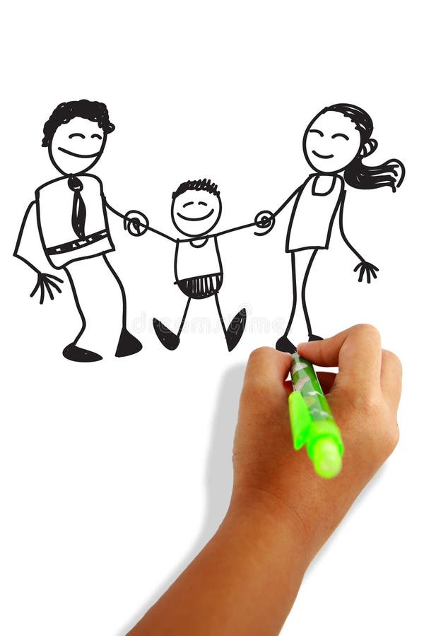 Happy family royalty free stock photos Happy family royalty free stock photos