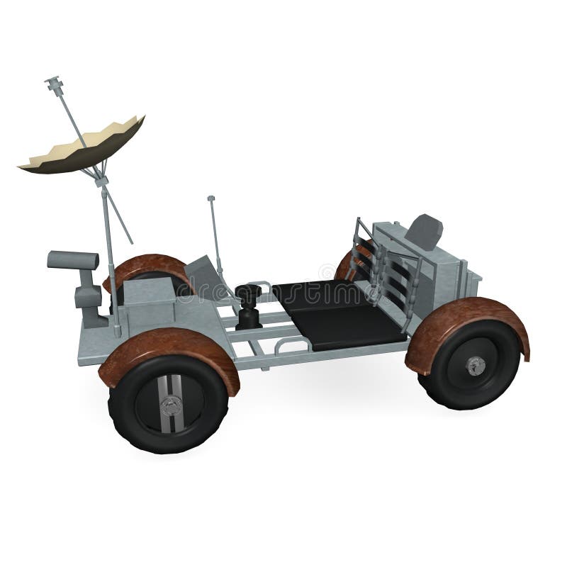 Lunar rover stock illustration Lunar rover stock illustration