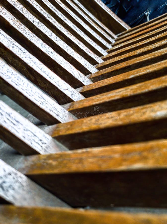 Perspective folding wooden chair. Different side of lightning makes this wooden chair perspective looks unique royalty free stock image Perspective folding wooden chair. Different side of lightning makes this wooden chair perspective looks unique royalty free stock image