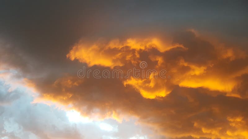 Red Sky stock photography