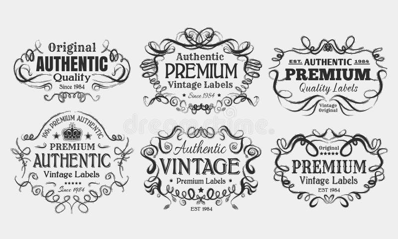 Vintage Labels vector illustration