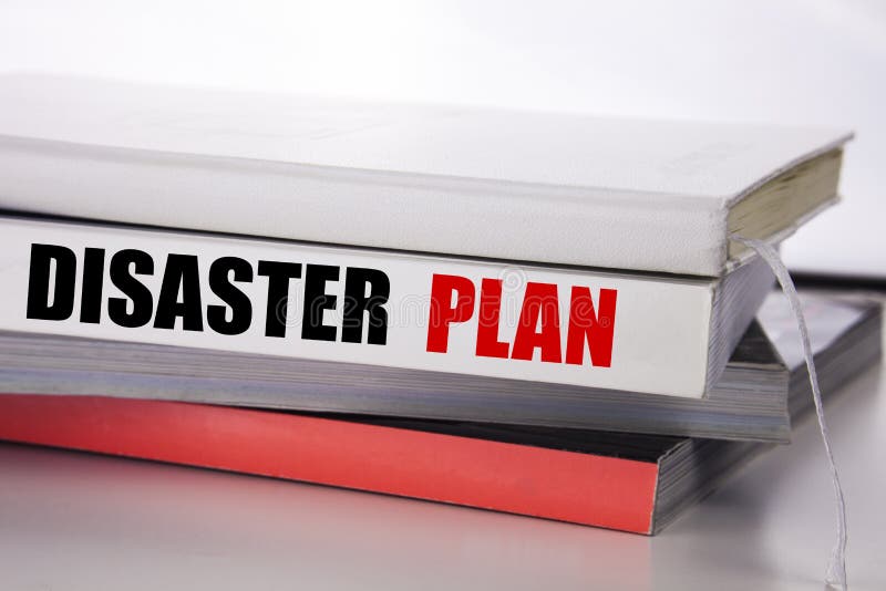 Writing text showing Disaster Plan. Business concept for Emergency Recovery written on the book on the white background. Writing text showing Disaster Plan stock photos Writing text showing Disaster Plan. Business concept for Emergency Recovery written on the book on the white background. Writing text showing Disaster Plan stock photos