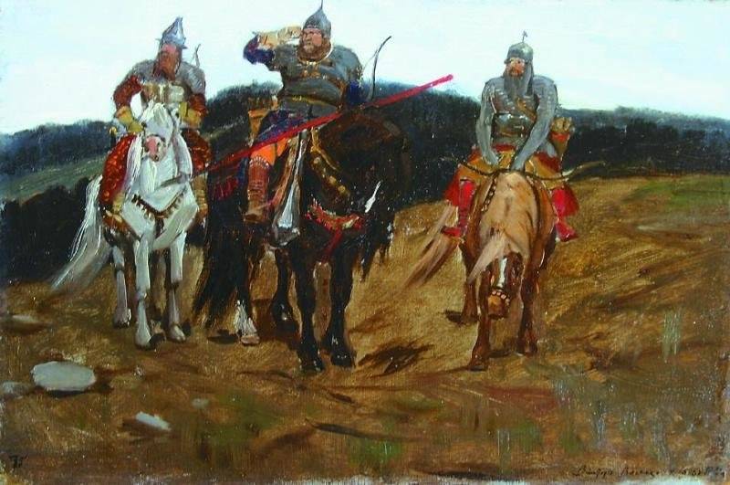 «Богатыри» Васнецова: когда в картине главное эпичность