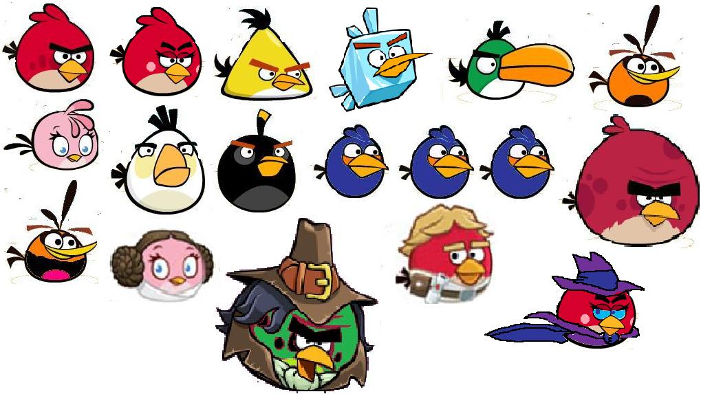 Angry birds картинки птичек