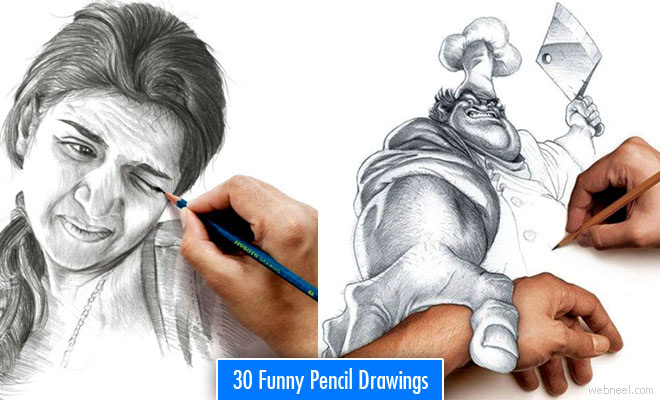 40 Most Funniest Pencil Drawings and Art works - Funny Drawings - part 2