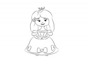 как нарисовать принцессу 11