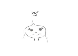 как нарисовать принцессу 3