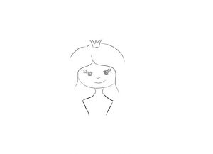 как нарисовать принцессу 5