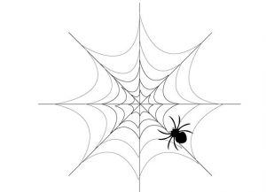 Как нарисовать паука 14