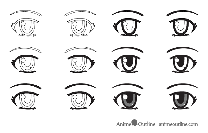 Фигура глаза. Аниме глаза мальчика. Anime Eyes Step by Step. Закраска аниме глаз Слепые. Anime Eyes drawing Step by Step.