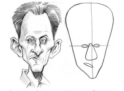 how-to-draw-caricatures-1-the-5-shapes The Best Drawing Tutorials to Learn How To Draw