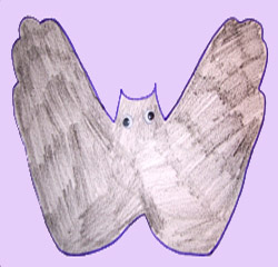 How to draw a bat with your hands drawing lessons for kids