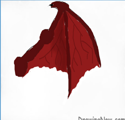 How to Draw a Bat;s Wings : How to Draw Bats Step by Step Drawing Lessons