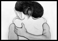 Watch this great artist draw a lovers