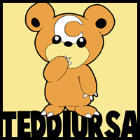 How to Draw Teddiursa