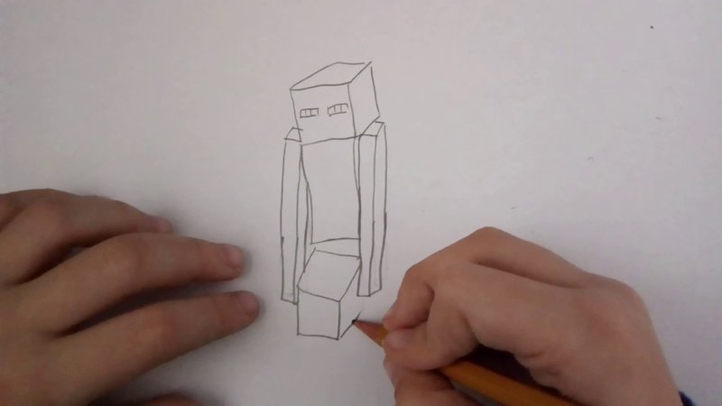 Майнкрафт: рисунки карандашом