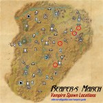 Reapers March vampire spawn locations map