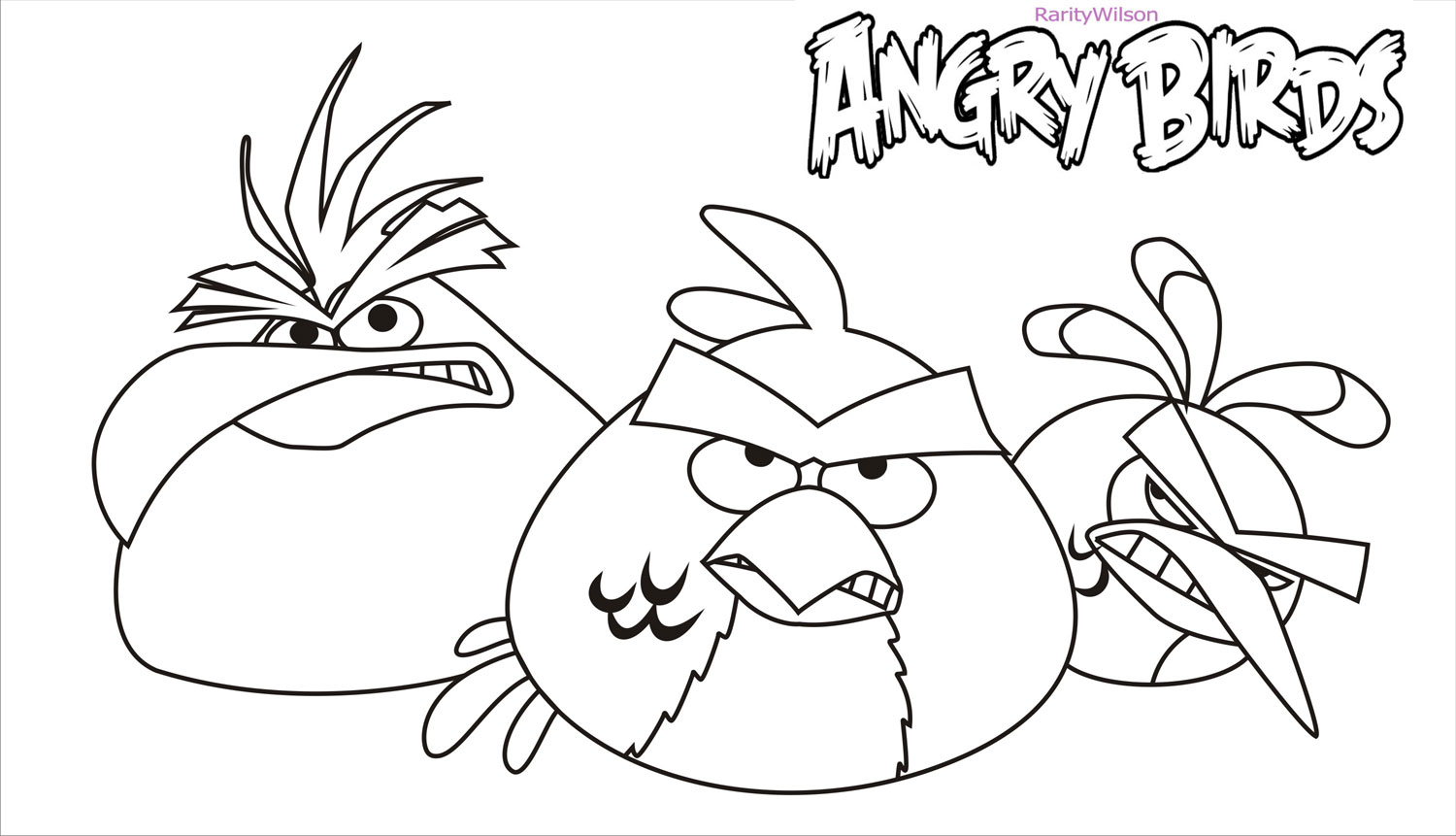 Angry birds dibujos