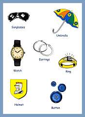Clothing and Accessories Vocabulary For Kids