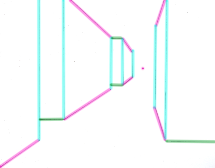 Single Point Perspective Drawing of a Street