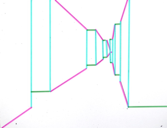 Single Point Perspective Drawing of a Street