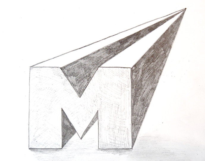 Single Point Perspective Drawing of a Street