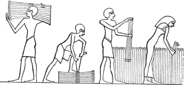Ancient Egypt harvest