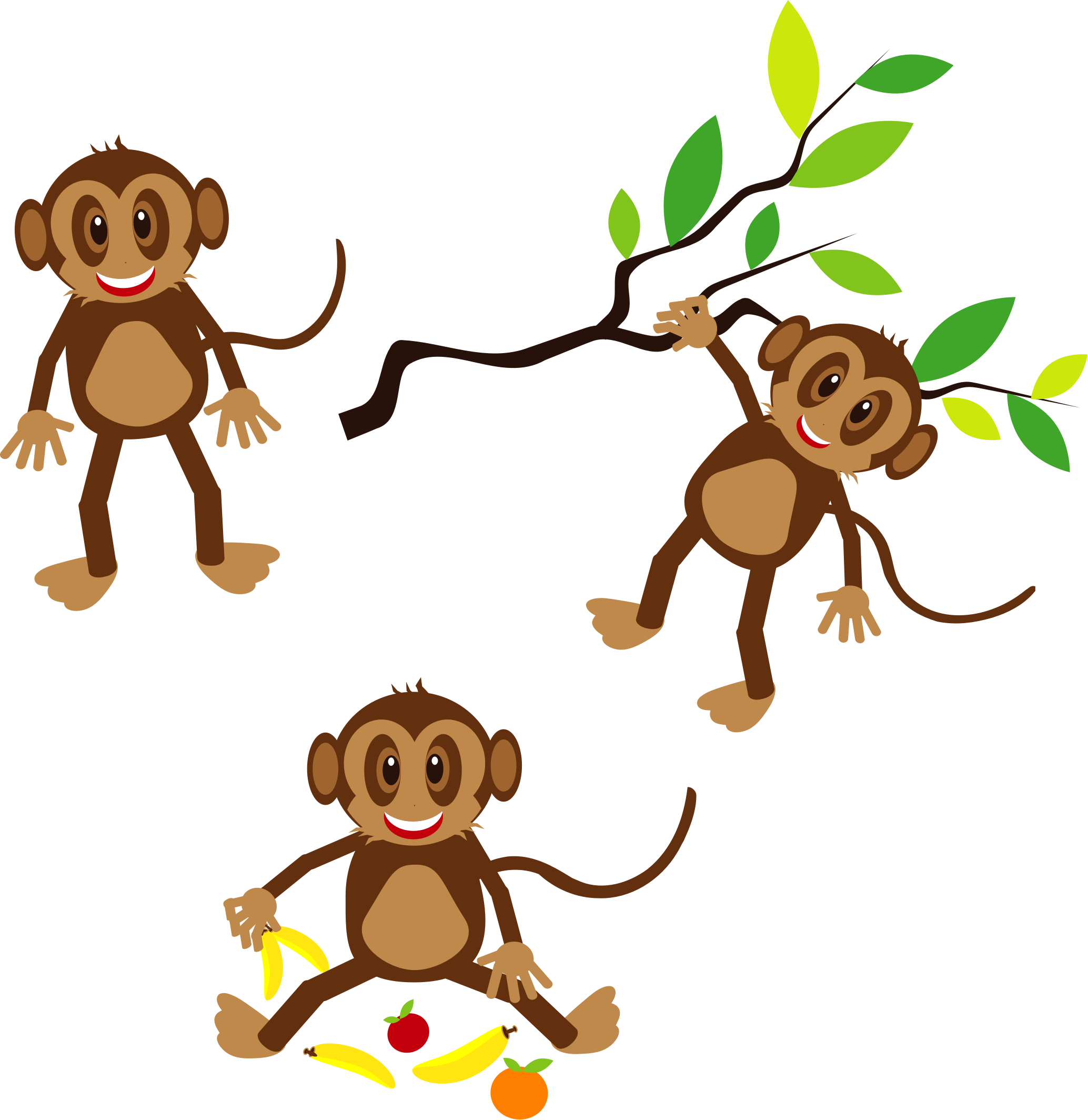 Monkey cartoon