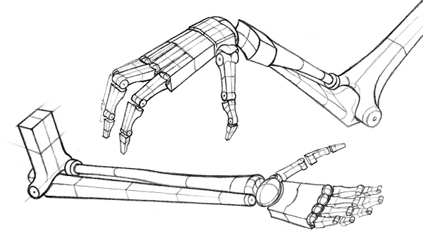 Radial-Joints-Arm-Drawing-Example