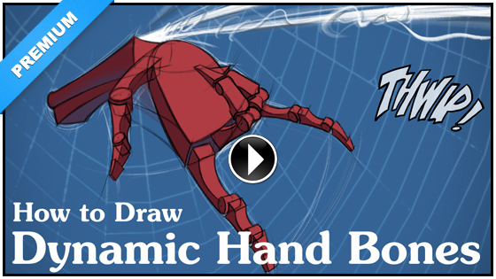 how to draw dynamic hands-email