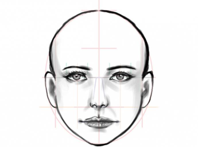  как рисовать нос человека