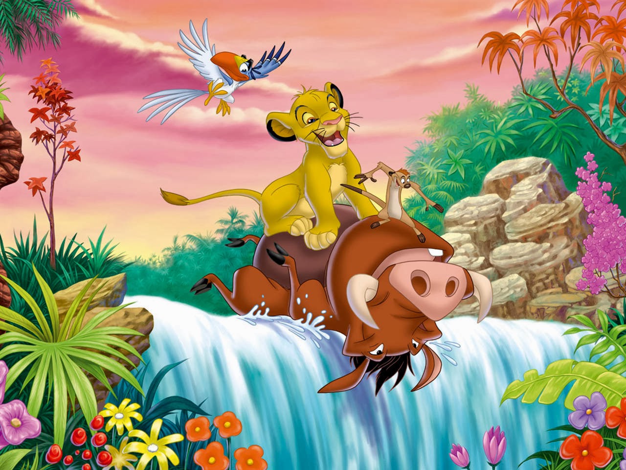 15 156769 lion king wooden puzzel