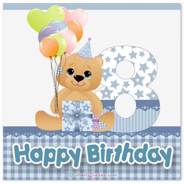 Happy 8th Birthday Wishes