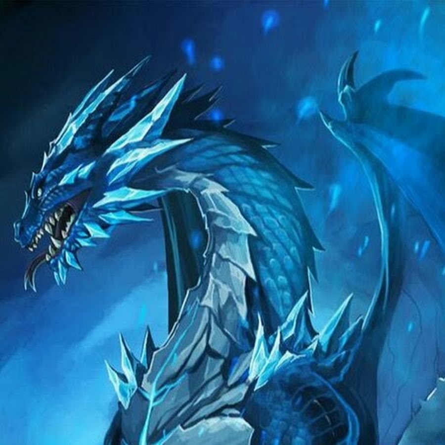 Синий дракон обои