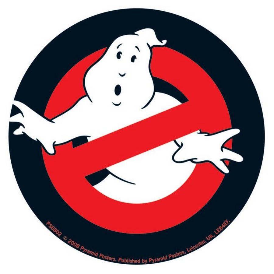 Охотники за привидениями логотип наклейка